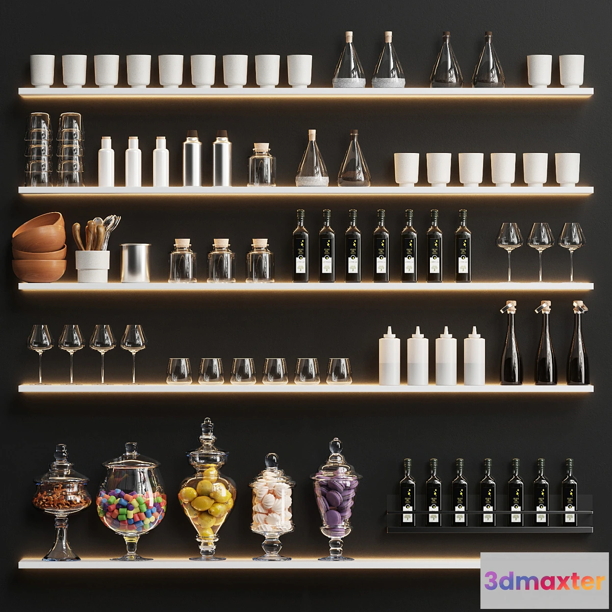 712540 - A set of dishes and accessories for the kitchen - No.2