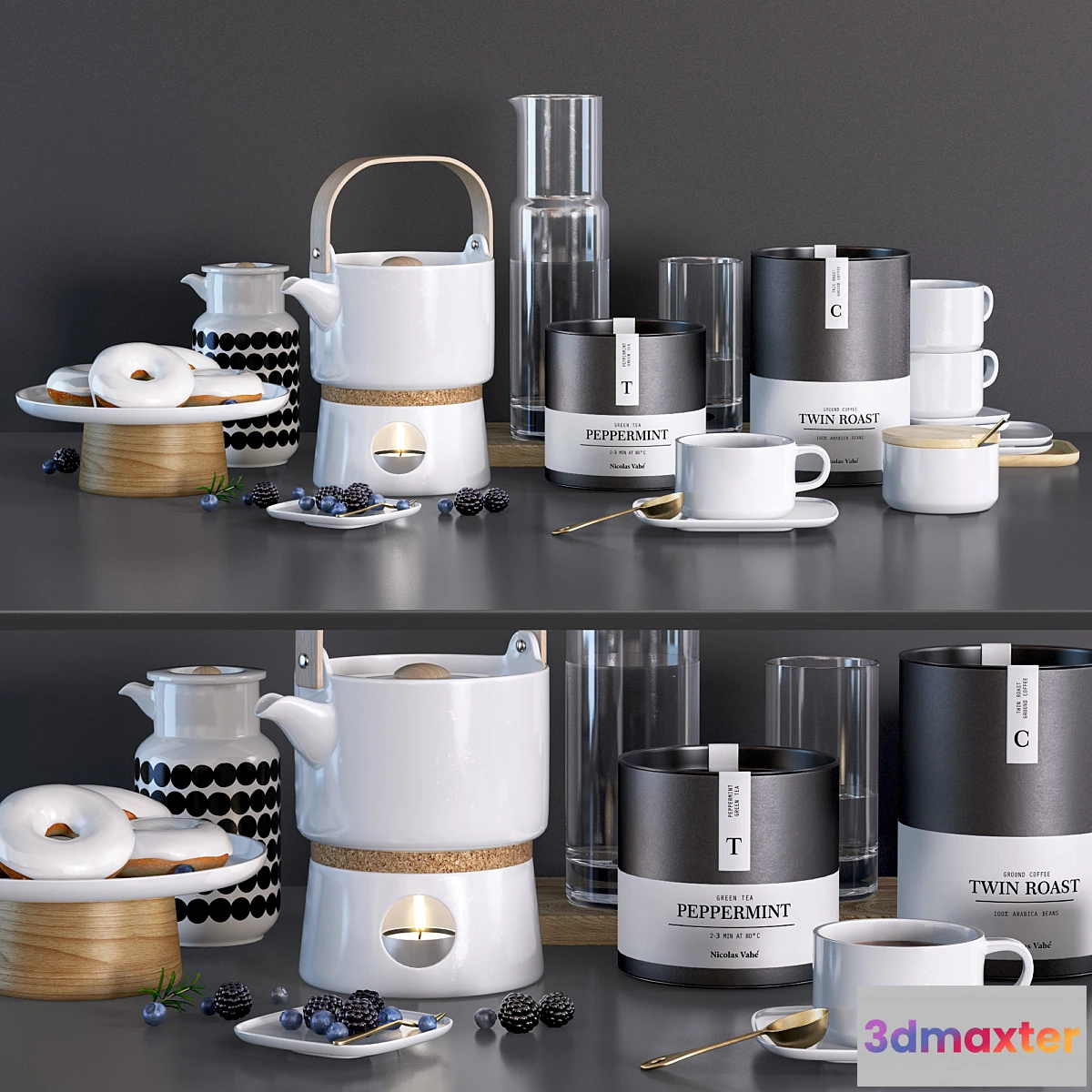 776469 - Blackberry Tea Set