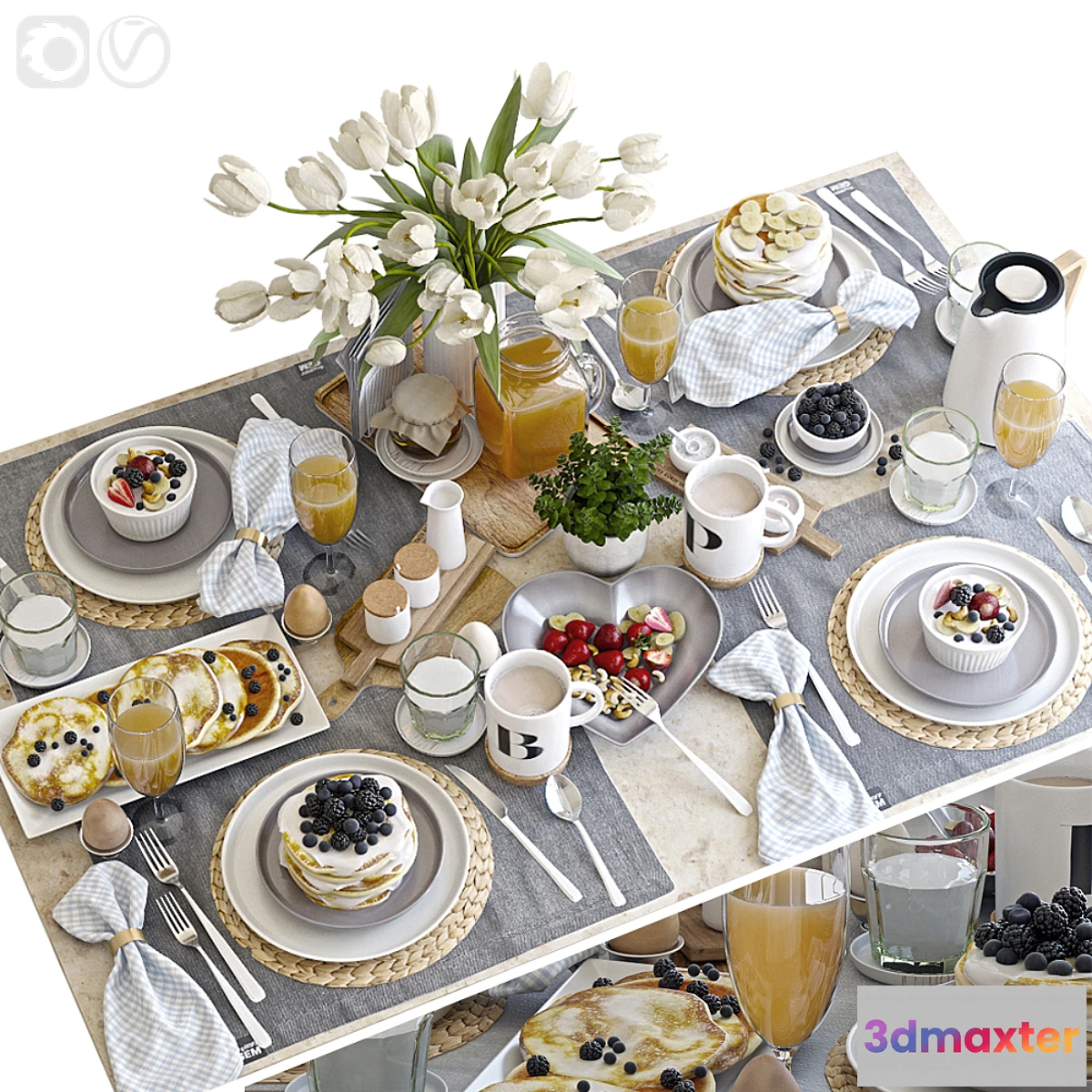 776507 - Table setting 38. Breakfast - 5