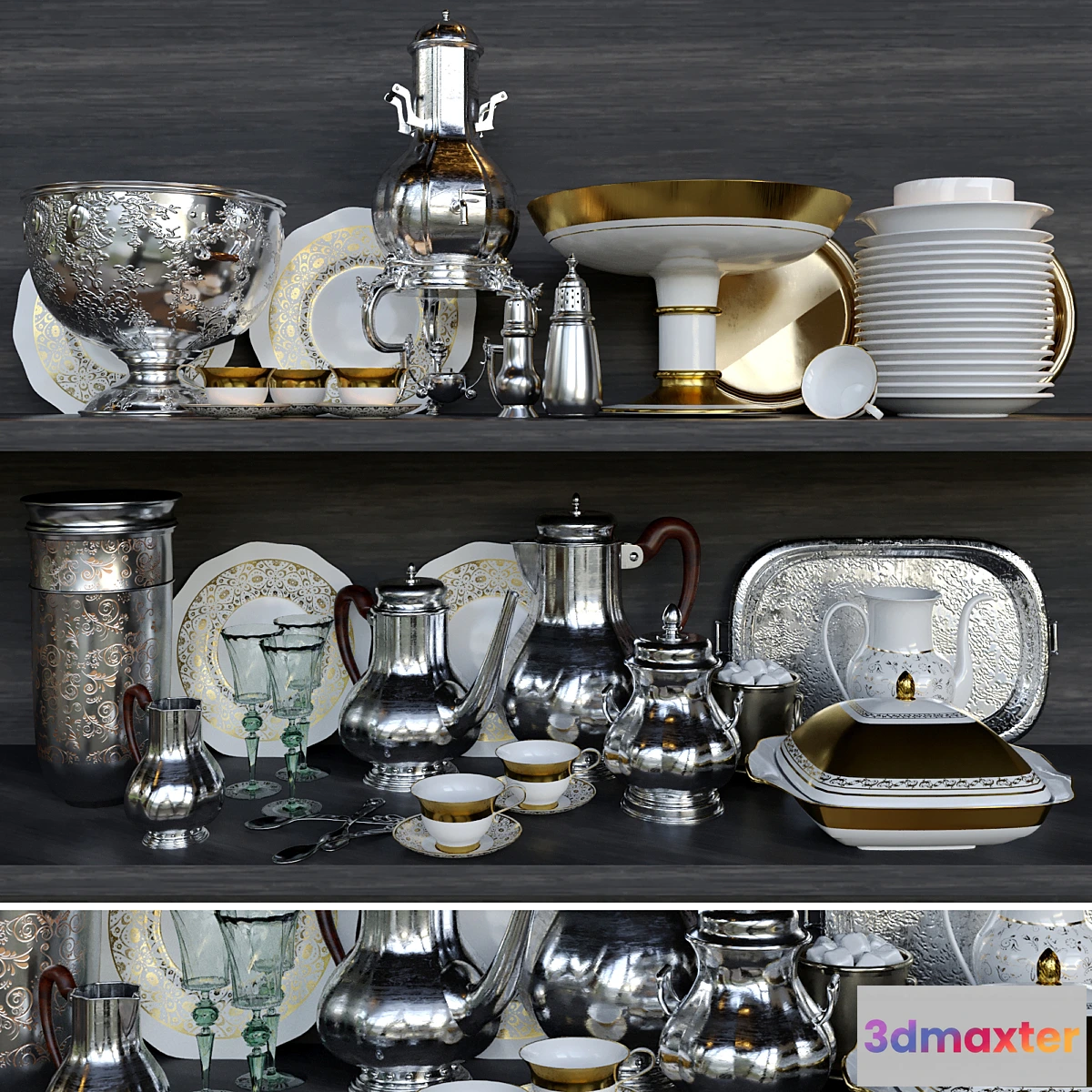 776605 - Turkish crockery set