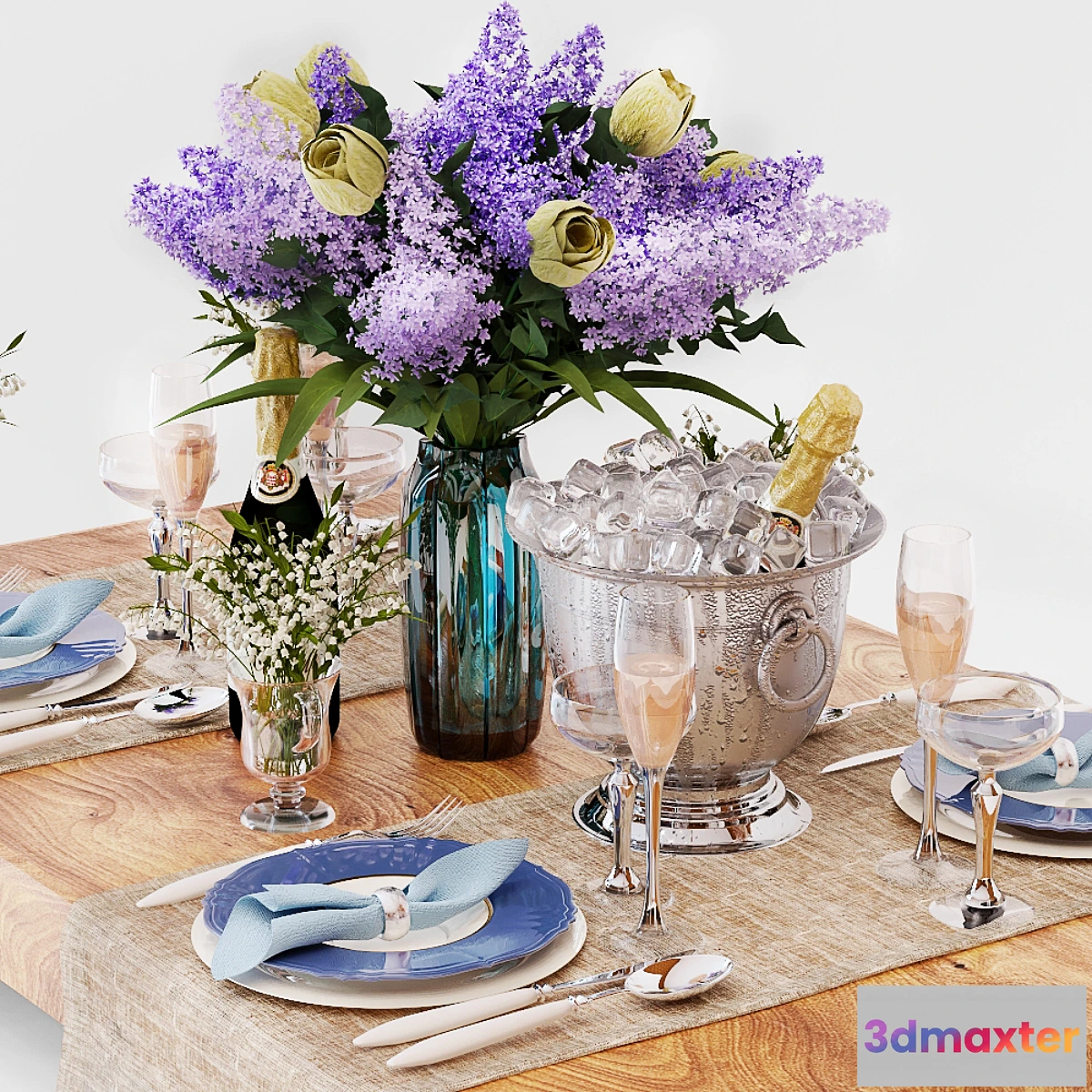 776625 - Serving with lilacs - No.2