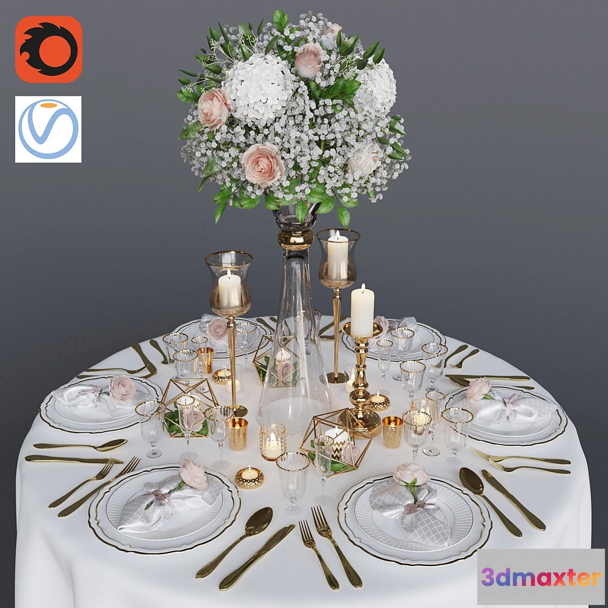 787668 - Wedding table setting 1