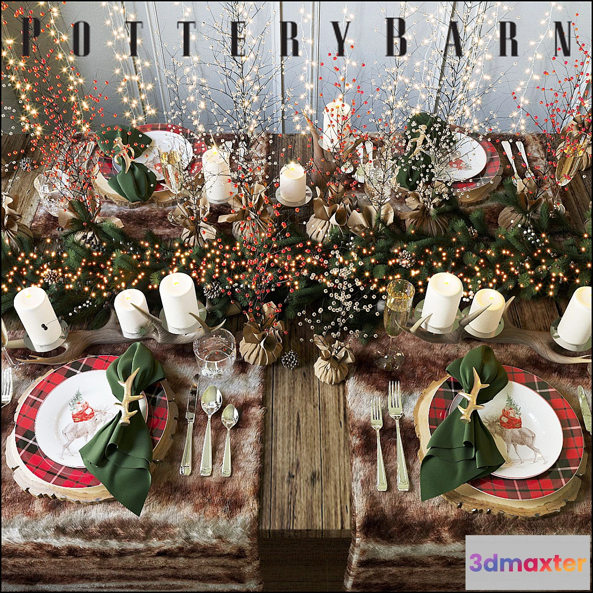 794092 - Christmas table setting Pottery Barn - No.3