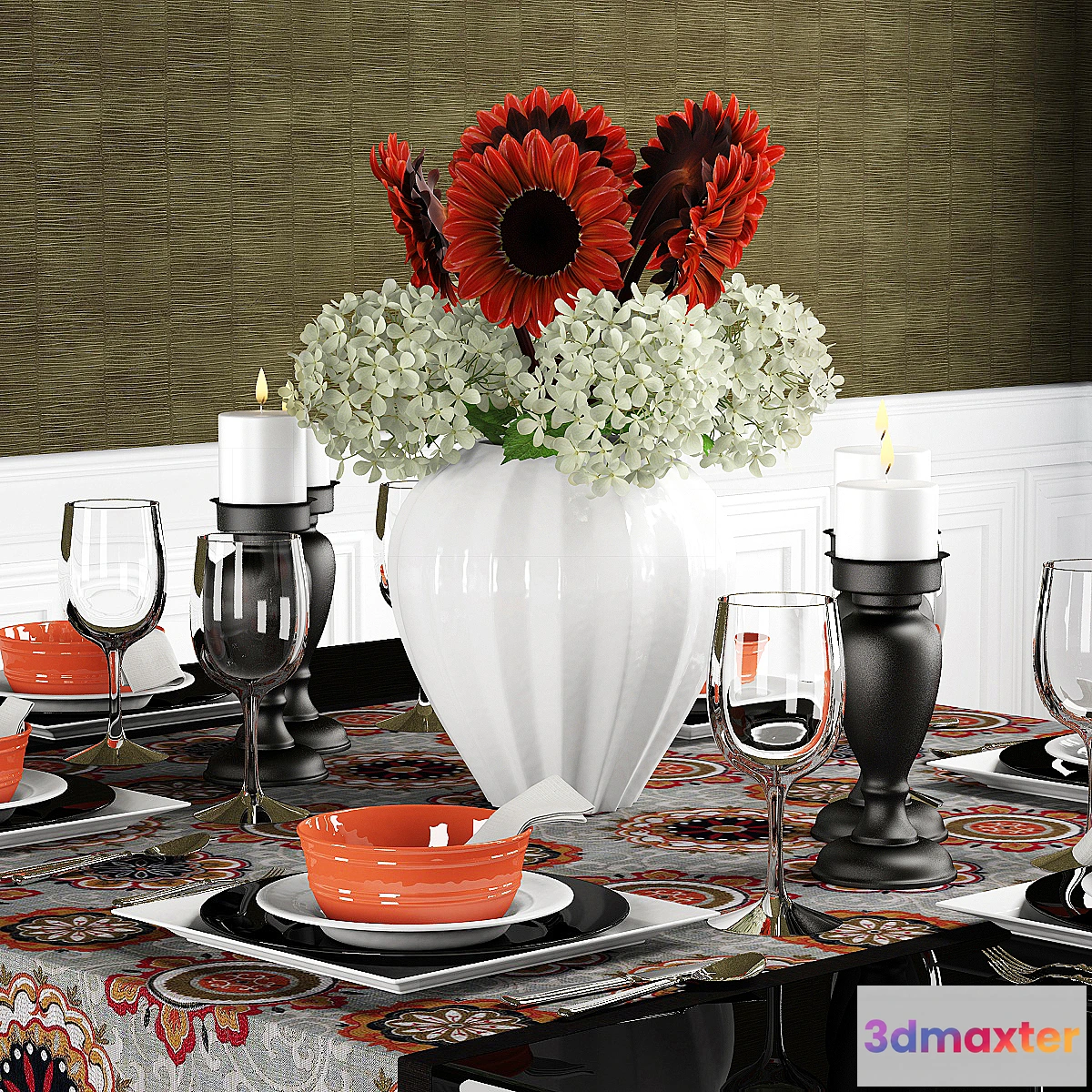 889758 - Serving with sunflowers - No.2