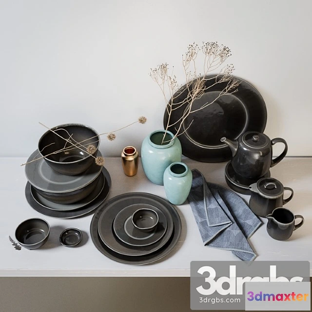 980580 - Broste copenhagen nordic coal ceramics