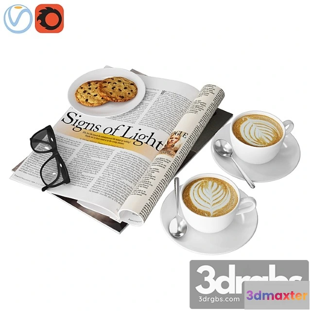 980618 - Coffee and magazine