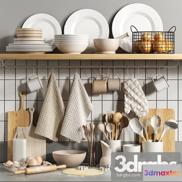 980674 - Decorative kitchen set 05