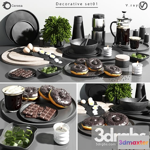 980690 - Decorative Set 01 - No.3