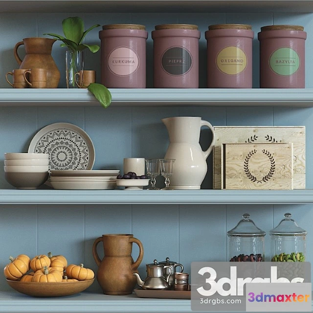 980738 - Decorative set №3