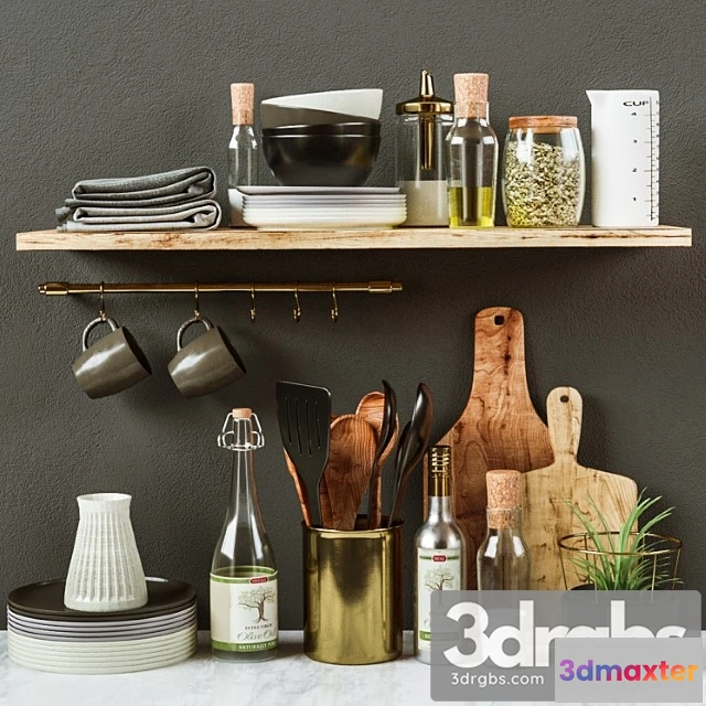 981074 - Kitchen decorative set 038