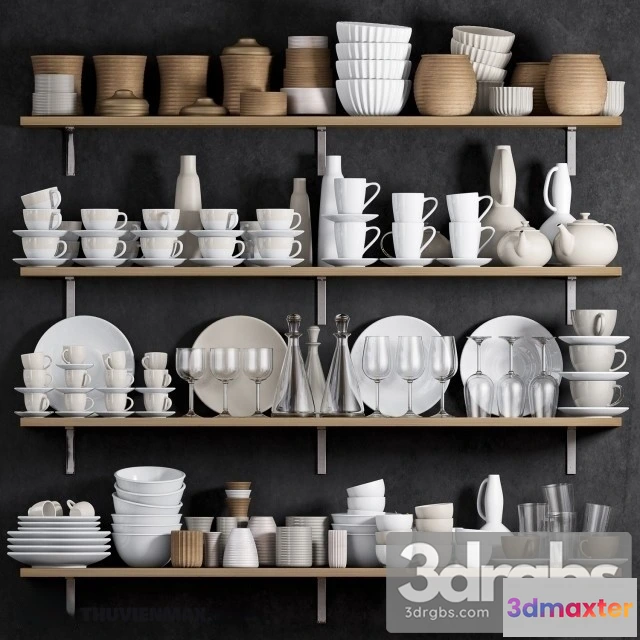 981178 - Kitchen Shelf Utensils