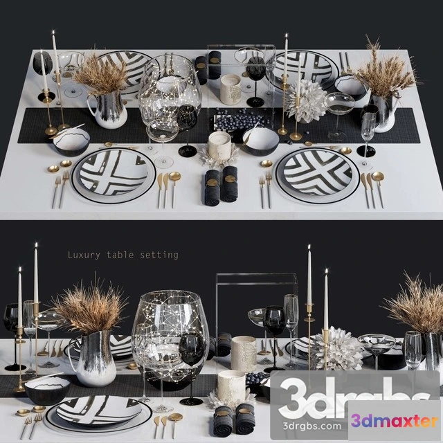 981256 - Luxury Table Setting L