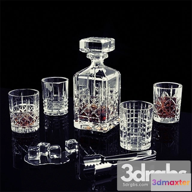 981288 - Nachtmann highland whiskey set