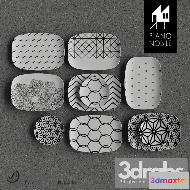 981306 - Piano Nobile Plate