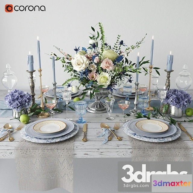 981328 - Provence style table setting