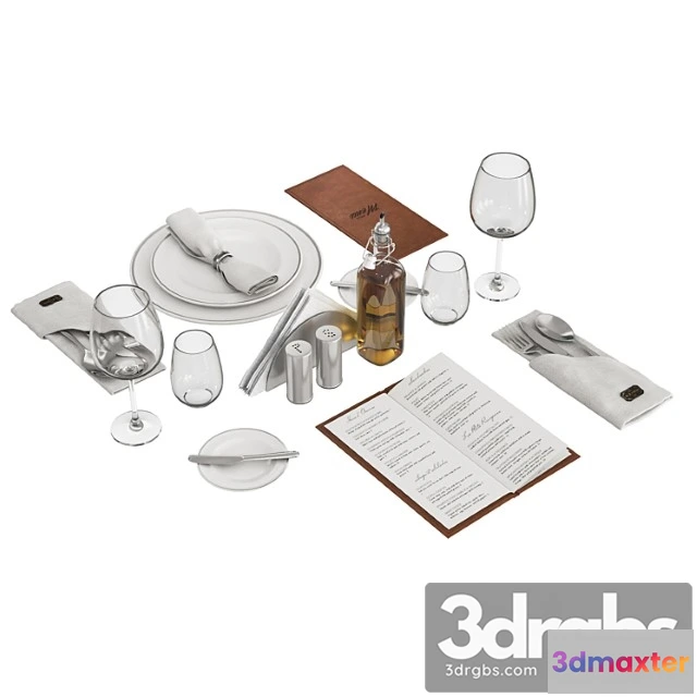 981346 - Restaurant table decorative set