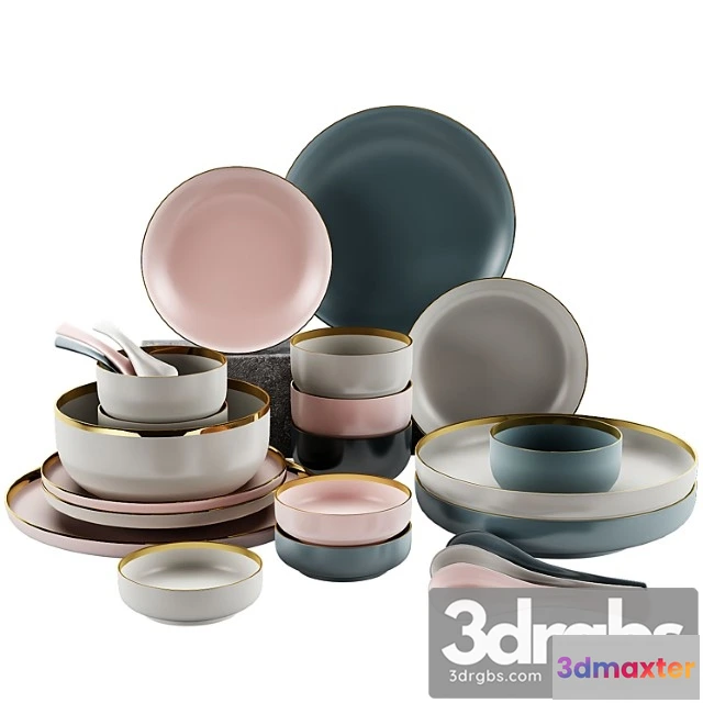 981448 - Set of dishes - No.2