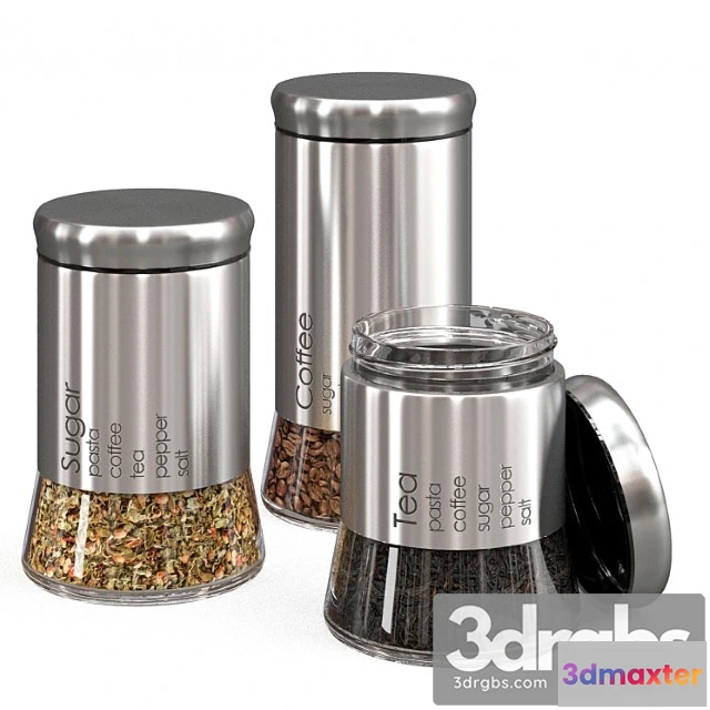 981464 - Set Of Spice Jars