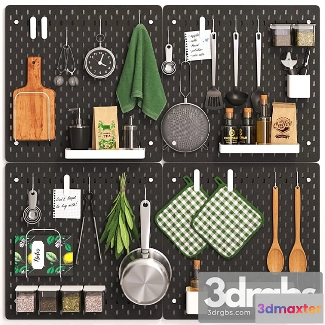 981494 - Skadis Kitchen Set