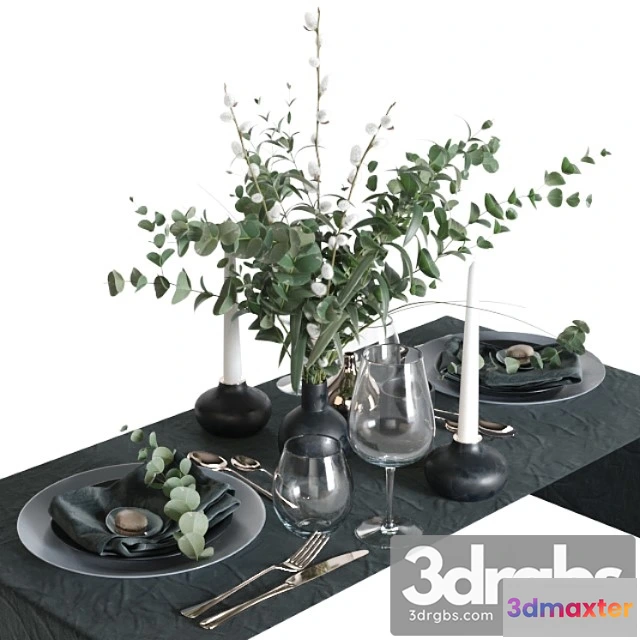 981640 - Table setting d 1 (vray next)