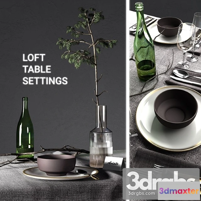 981680 - Table settings loft