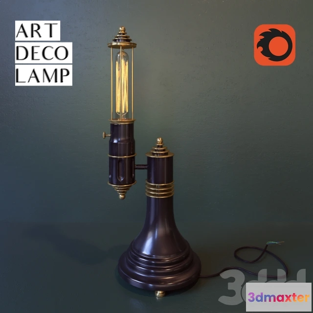 1072790 - Art Deco Lamp - 206347