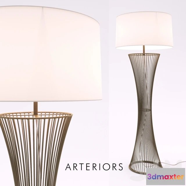 1072878 - Arteriors Camille Floor Lamp - 206435