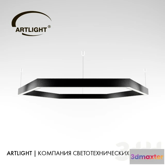 1072958 - ARTLIGHT_ART-PROF_LED_HEXAGON - 206515