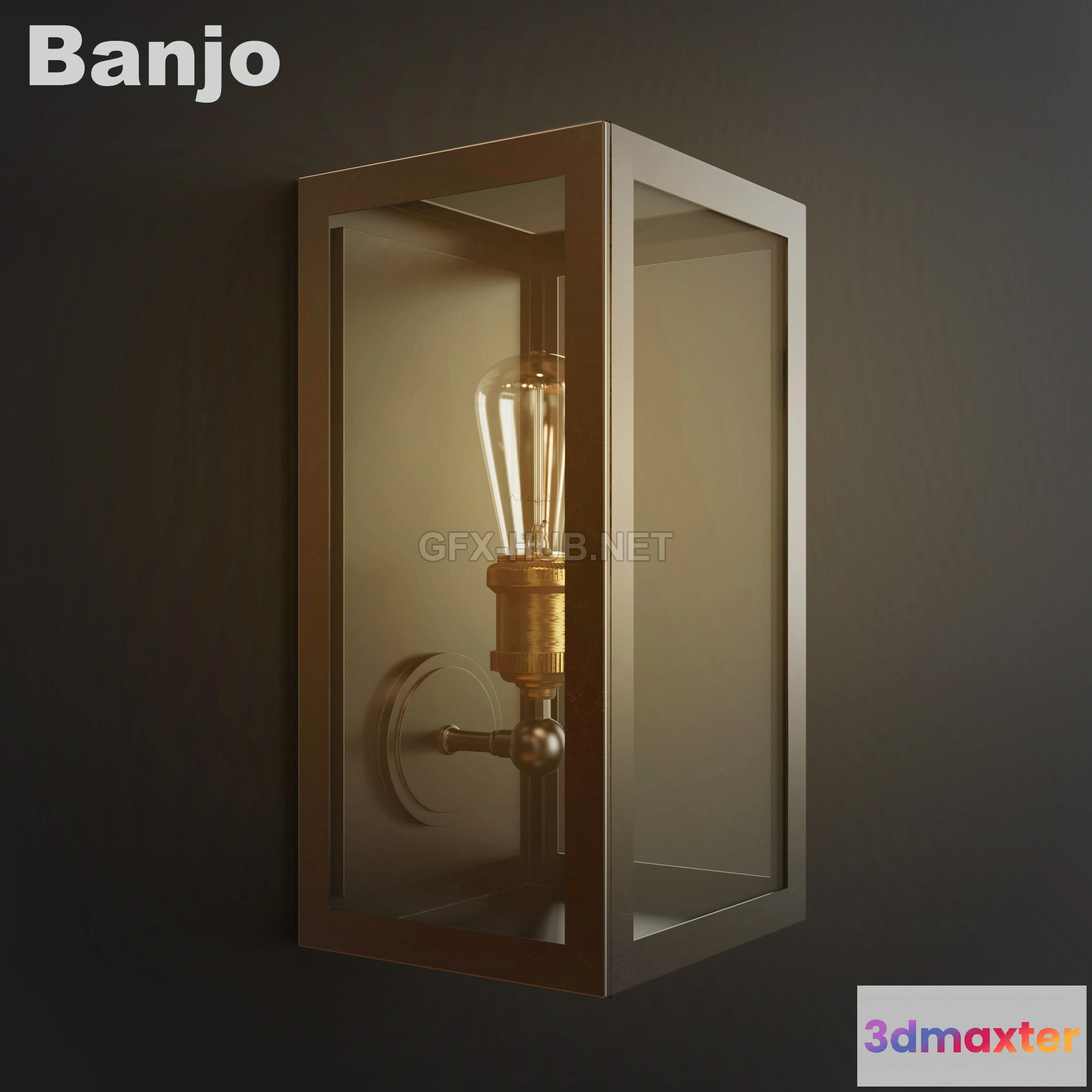 1073504 - Banjo wall lamp - 207061