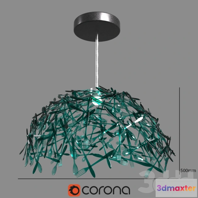 1077364 - CMYK Cutlery Lamp - 210921