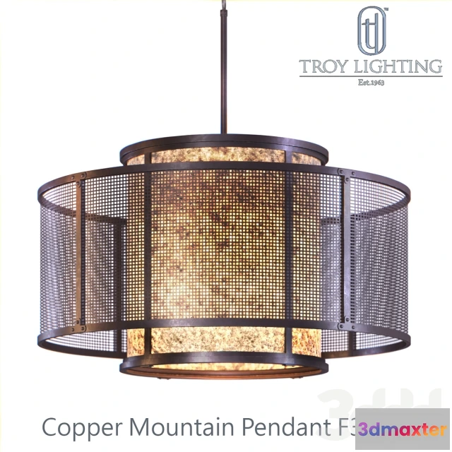 1077790 - Copper Mountain F3105 Pendant (By Troy Lighting) - 211347