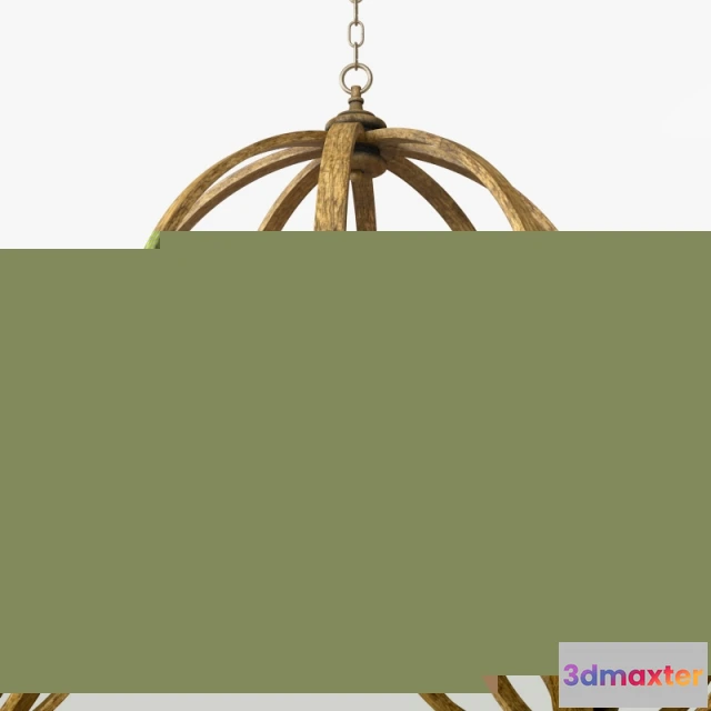 1078096 - Currey and Company - Axel Orb Chandelier Lighting - 211653