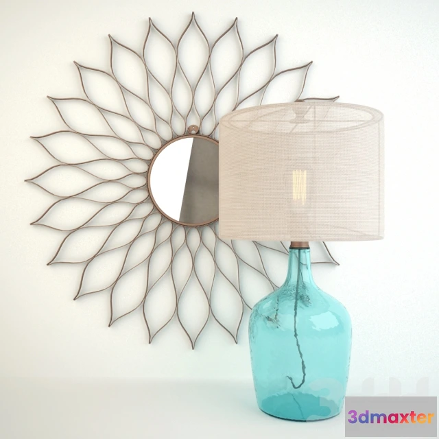 1079702 - Earth and Sky Lamp  Helianthus Mirror - 213259