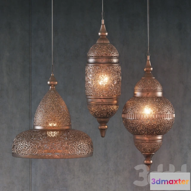 1080330 - Ethnic Mediterranean pendant lights - 213887