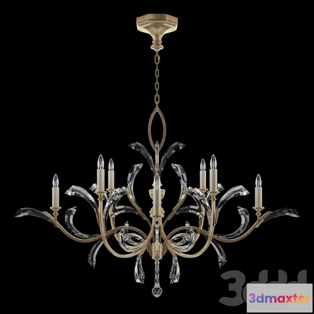 1080772 - Fine Art Lamps701240 (Silver) - 214329