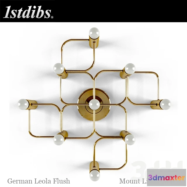 1081754 - German Leola Flush Mount Light Fixture - 215311
