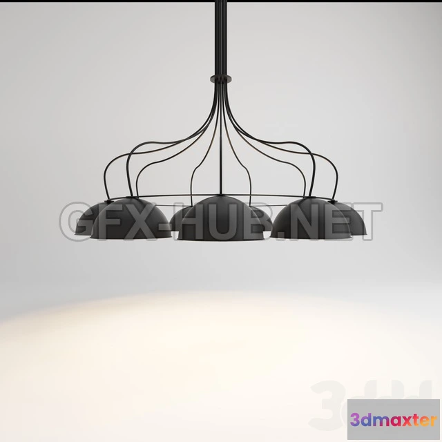 1081804 - Giant Step Ceiling Light v1 - 215361