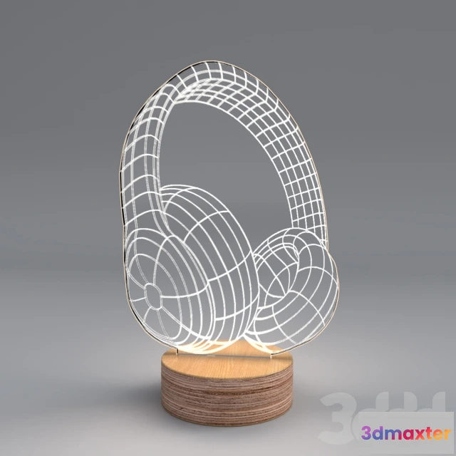 1082668 - Headphones lamp by Cheha - 216225