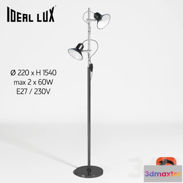 1083172 - Ideal Lux Floor Lamp POLLY - 216729