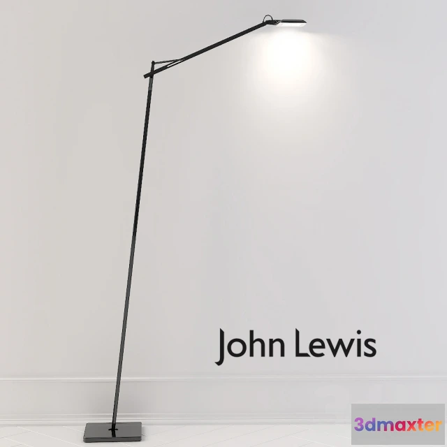 1083930 - John Lewis Flos Kelvin LED Floor LampBlack - 217487