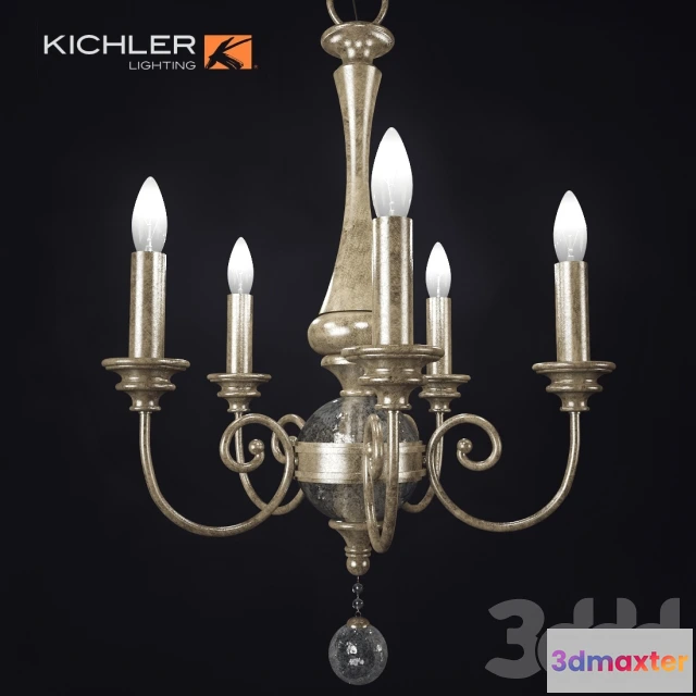 1084230 - Kichler Lighting Rosalie Collection Rosalie 5 Light Mini Chandelier - 217787