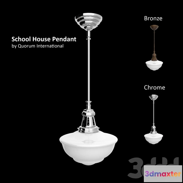 1089852 - Quorum Light in Bronze and Chrome - 223409