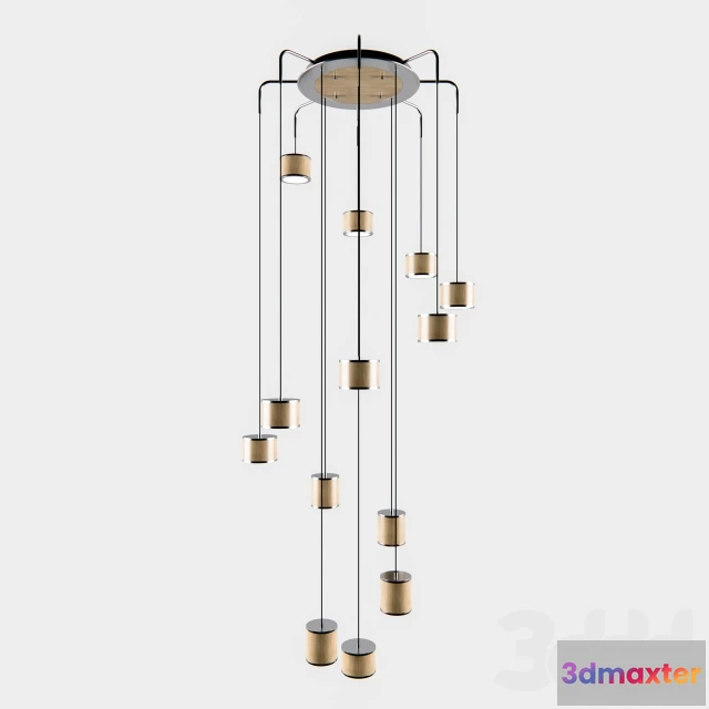 1090068 - Regenbogen Megapolispendant light - 223625