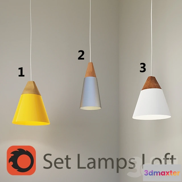1091222 - Set Lamp Loft - 224779