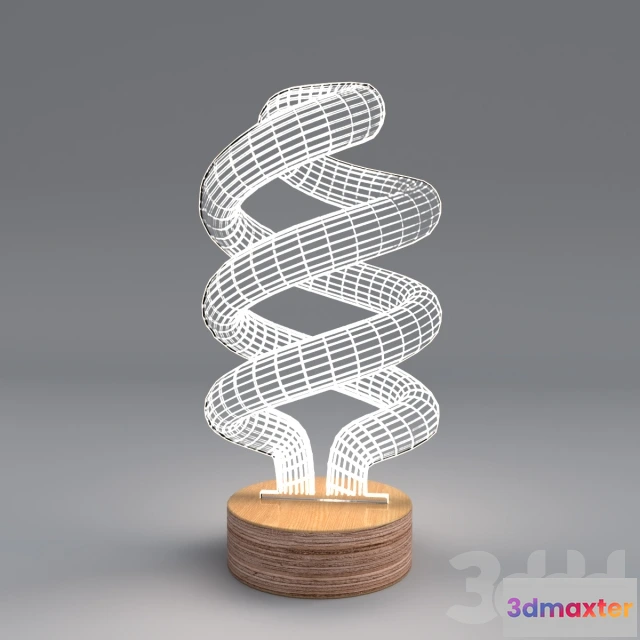 1092420 - Spiral lamp by Cheha - 225977
