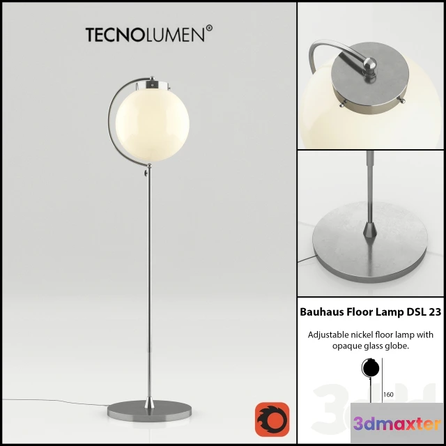 1093448 - Tecnolumen Bauhaus Floor Lamp DSL 23 - 227005
