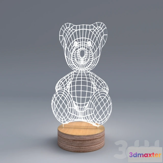 1093450 - TeddyBear lamp by Cheha - 227007