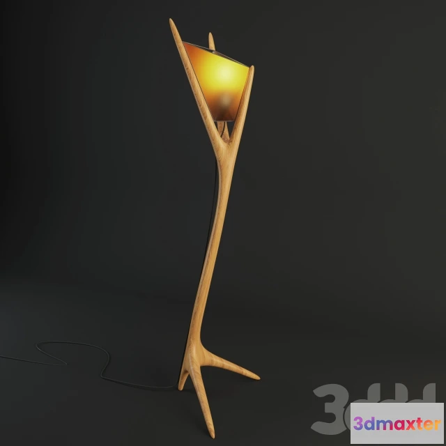 1093532 - The Monk - Handmade Floor Lamp - 227089