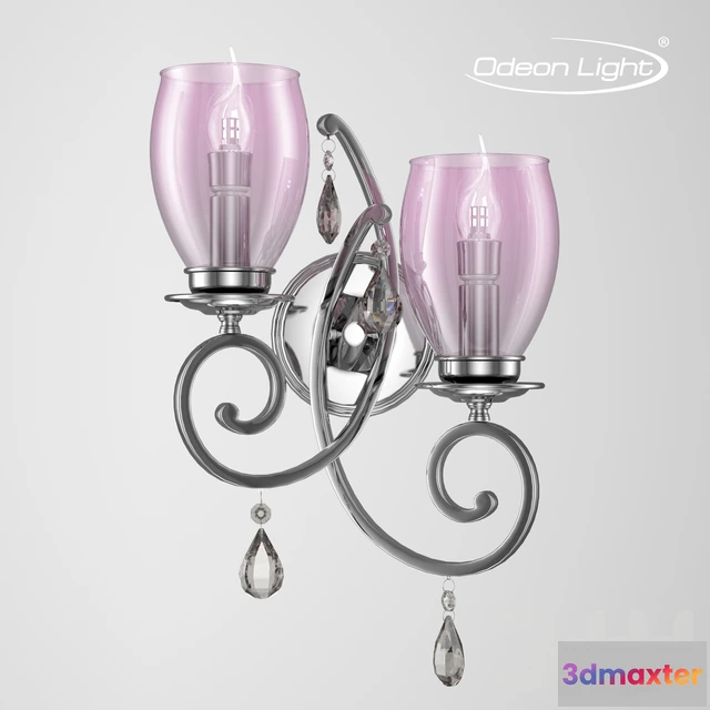 1096340 - Бра ODEON LIGHT 3923 2W MAGENTA - 229897