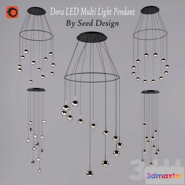 1104432 - Светильники Dora LED Multi Light Pendant - 237989
